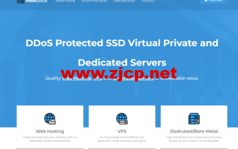 HostSlick：荷兰特价vps，1核/1GB内存/25GB SSD硬盘/5TB流量/1Gbps端口，€15/年