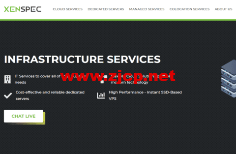 XenSpec：美国vps，1核/1GB内存/10GB SSD硬盘/不限流量/1Gbps端口，