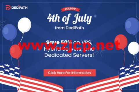 DediPath：七月促销，全场VPS/HybridServers主机5折，月付1.75美元起，可选洛杉矶/圣何塞等多机房