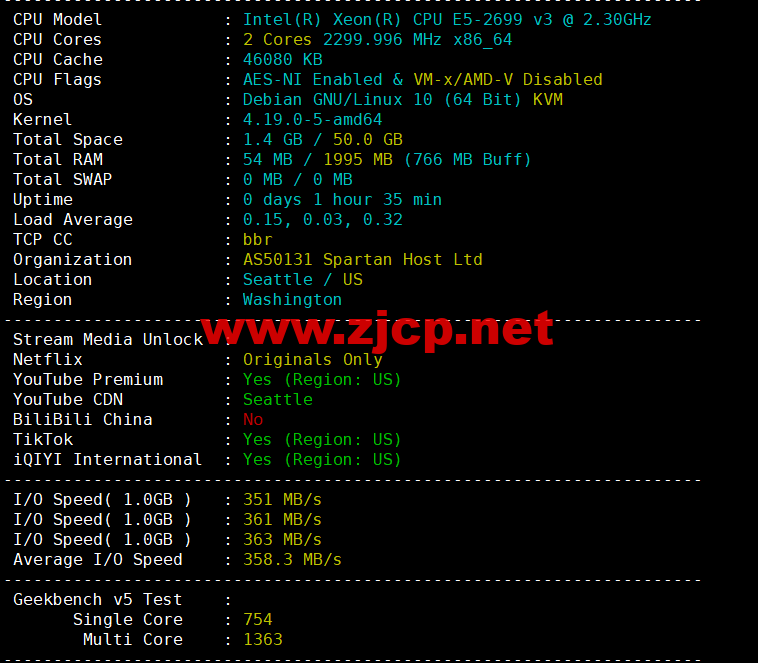 CMIVPS：美国VPS，AS4837线路，1核/2G内存/30GB NVMe/2TB流量/1Gbps带宽，月付.12，半年付.4，解锁美区tiktok，简单测评