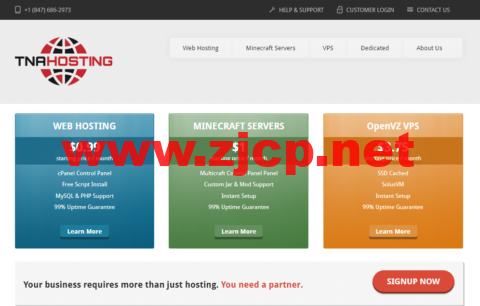 TNAHosting：美国vps，芝加哥机房，4核/12GB内存/500GB硬盘/15TB流量/1Gbps带宽，/月起
