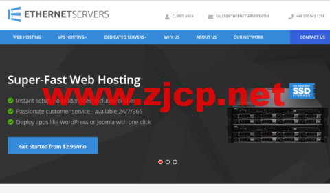 EtherNetservers：美国便宜年付VPS，1核/1G内存/30G硬盘/2TB流量/1Gbps带宽，年付12美元起，可选洛杉矶/新泽西机房