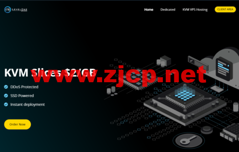 #黑五#LevelOneServers：美国达拉斯机房vps，6.5折优惠，1核/2GB内存/64GB SSD/1TB流量/1Gbps带宽，