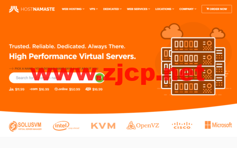 Hostnamaste：年付特价vps，2核/2G内存/50 GB硬盘/2TB流量/1Gbps带宽，$36/年起，可选美国/法国/加拿大机房