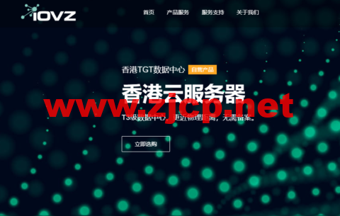 iOVZ：香港独立服务器，CMI线路100Mbps带宽，480元/月起，韩国SK机房VPS七折，48元/月起