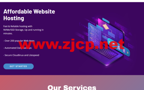 WebHorizon：荷兰vps，1核/2GB内存/60GB NVMe/2TB流量/1Gbps带宽，$25/年
