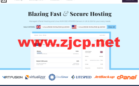 kuroit：美国便宜vps，1核/1G/10G SSD/1T流量/1Gbps带宽，£12/年，新加坡vps，£30/年