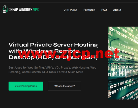 vpshostingservice：美国和欧洲Windows vps，全线五折，2核/4G内存/60GB硬盘/不限流量/1Gbps带宽，.5/月起，可选美国/荷兰/德国6大机房