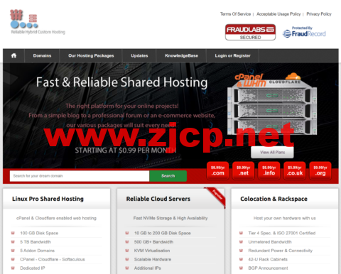 rhc-hosting：英国vps，8折优惠，2核/1GB内存/10GB SSD硬盘/500GB流量/1Gbps端口，