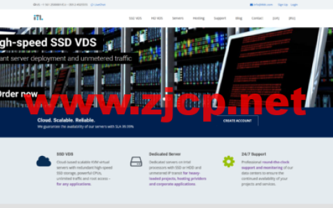 ITLDC：限时年付6折，无限流量VPS，€22.98/年起，美国/新加坡/荷兰/乌克兰等15机房可选