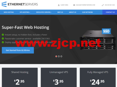 EtherNetservers：洛杉矶/新泽西/迈阿密10Gbps带宽VPS，年付14.95美元起，支持支付宝/PayPal付款