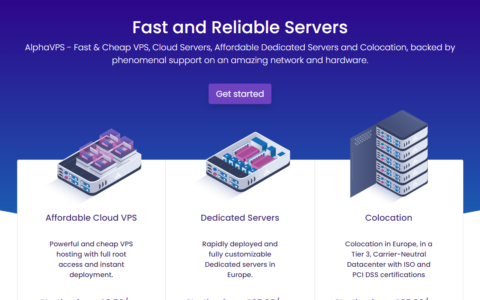 AlphaVPS：高性能AMD EPYC/Ryzen vps，€2.99/月起，可选洛杉矶/德国/保加利亚机房