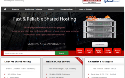 #圣诞促销#rhc-hosting：英国vps，7折优惠，2核/1GB内存/10GB SSD硬盘/500GB流量/1Gbps端口，$2.09/月起