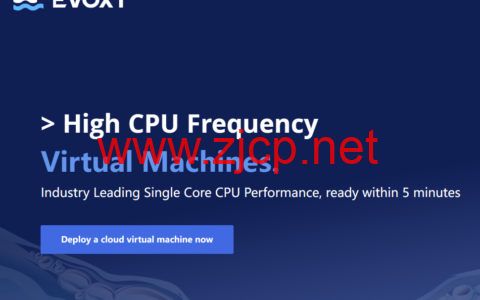 Evoxt：马来西亚VPS，1核/512MB内存/5G硬盘/500G流量/1Gbps带宽，$2.8/月起