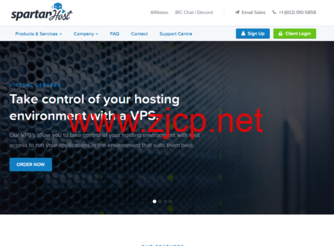 斯巴达(SpartanHost)：西雅图机房E5 KVM VPS，8折优惠，10Gbps带宽，/月，三网联通as4837线路
