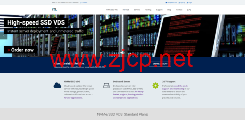 ITLDC：不限流量VPS五折，€19/年起，可选美国/新加坡/荷兰/德国等17机房